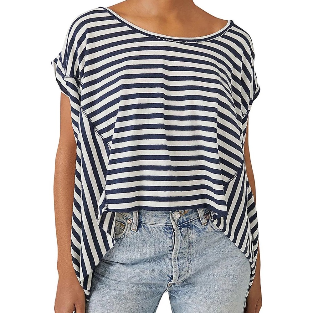 We The Free Striped Angel Tee